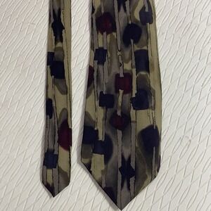 Vintage Grateful Dead Tie 100% Silk Abstract Art HandMade‎ Stella Blue Sixth Set